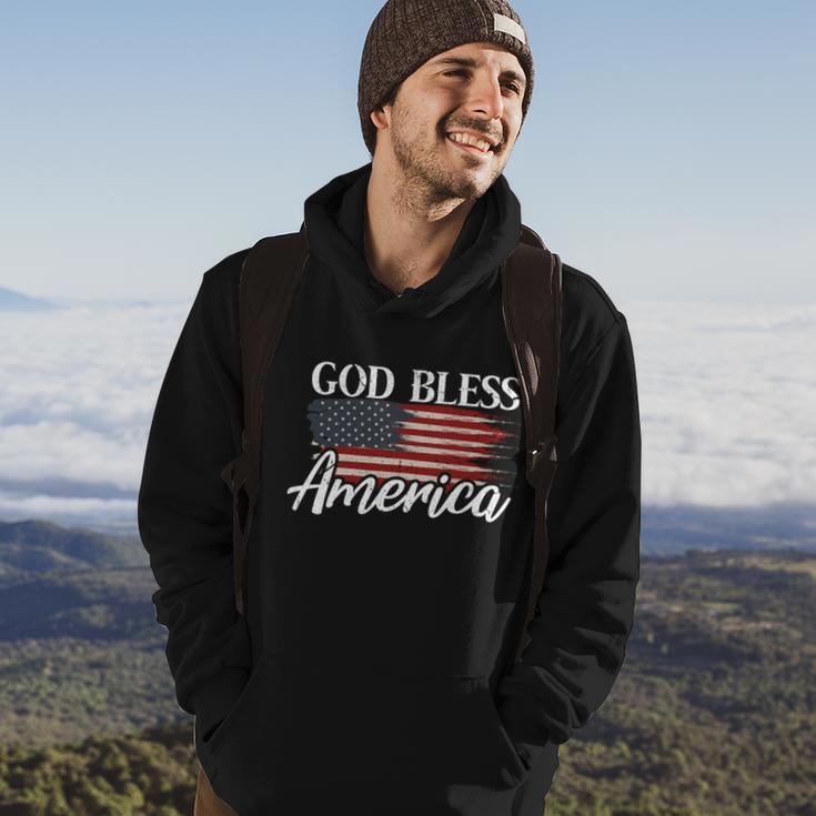 God Bless America 4Th Of July Patriotic Usa Great Gift Hoodie Lifestyle