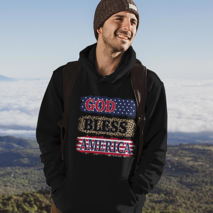 God Bless America Patriotic 4Th Of July Independence Day Gift Hoodie Lifestyle