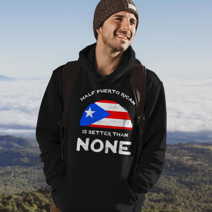 Half Puerto Rican Is Better Than None Pr Heritage Dna Hoodie Lifestyle