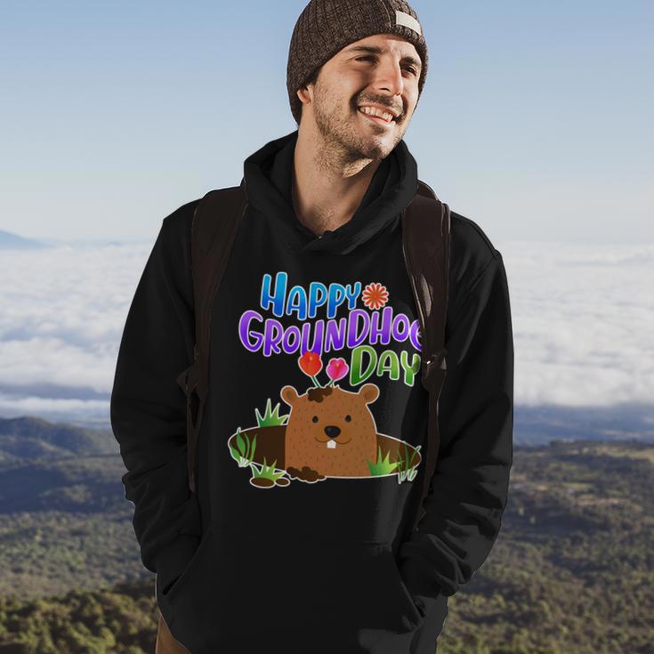 Happy Groundhog Day Tshirt V2 Hoodie Lifestyle