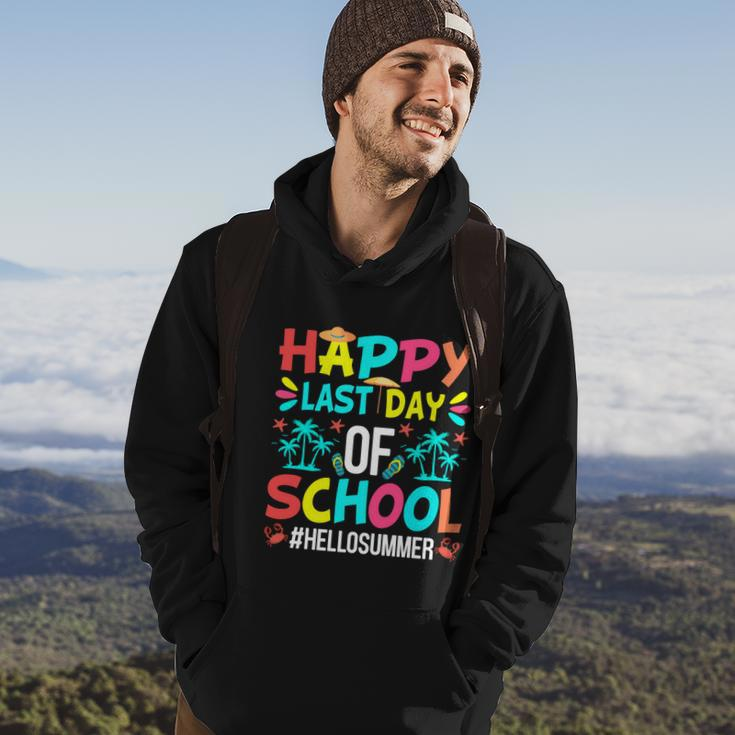 Happy Last Day Of School Hello Summer First Day Of Summer Gift Hoodie Lifestyle