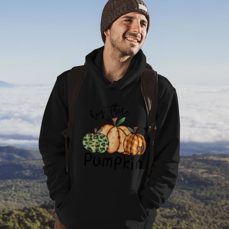 Hey There Pumpkin Thanksgiving Quote Hoodie Lifestyle