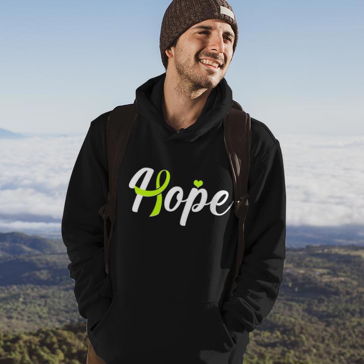 Hope Lymphoma Cancer Awareness Hoodie Lifestyle