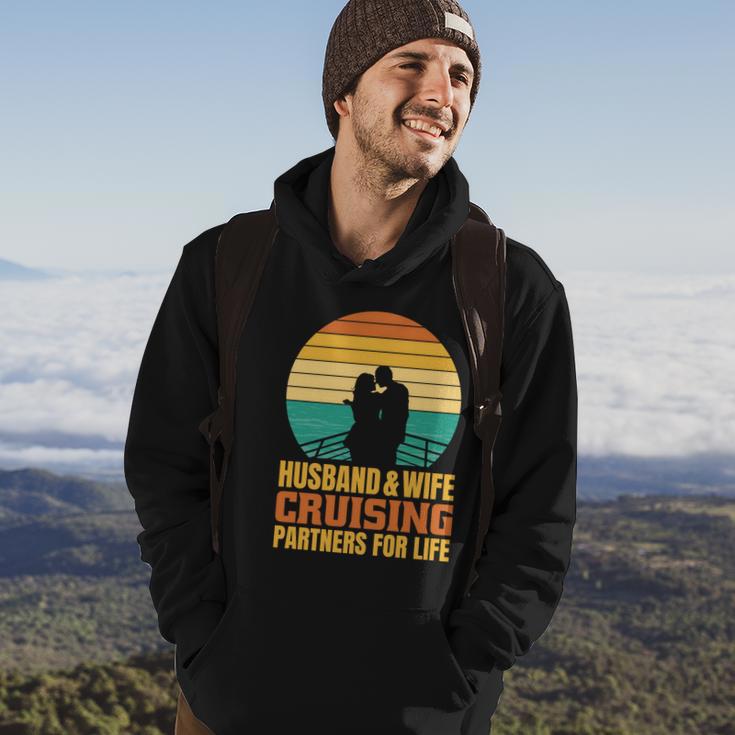 Husband And Wife Cruising Partners For Life Hoodie Lifestyle