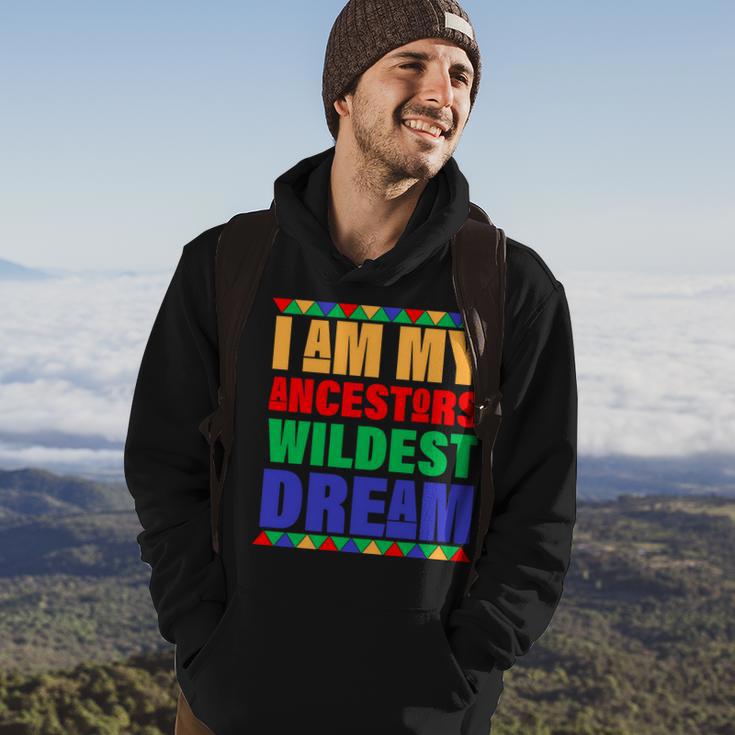 I Am My Ancestors Wildest Dream African Colors Hoodie Lifestyle