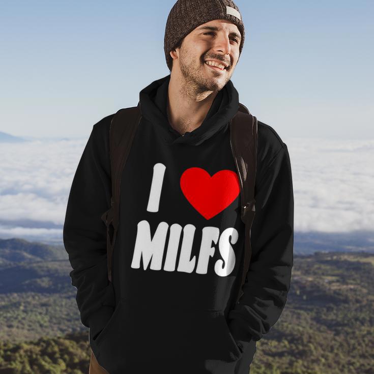 I Heart Milfs Hoodie Lifestyle