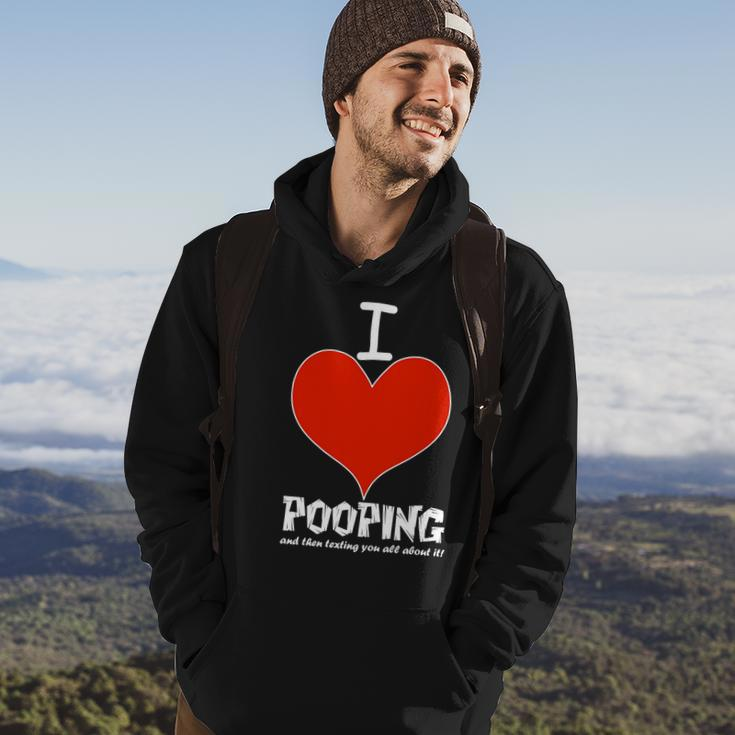 I Heart Pooping And Texting Tshirt Hoodie Lifestyle