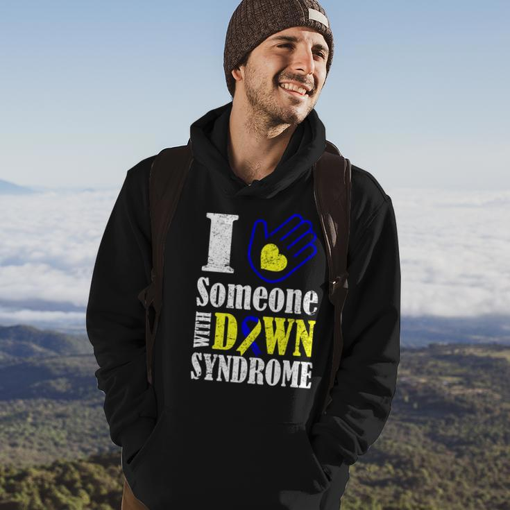 I Love Someone With Down Syndrome Tshirt Hoodie Lifestyle