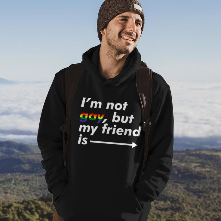 I_M Not Gay But My Friend Is Funny Lgbt Ally Hoodie Lifestyle