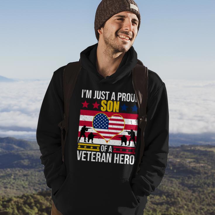 Im Just A Proud Son Of A Veteran Hero Hoodie Lifestyle