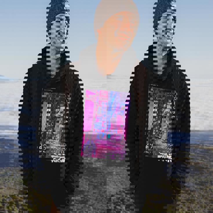 Japanese Cyberpunks Tokyo Streetwear Aesthetic Graphic Men Hoodie Lifestyle