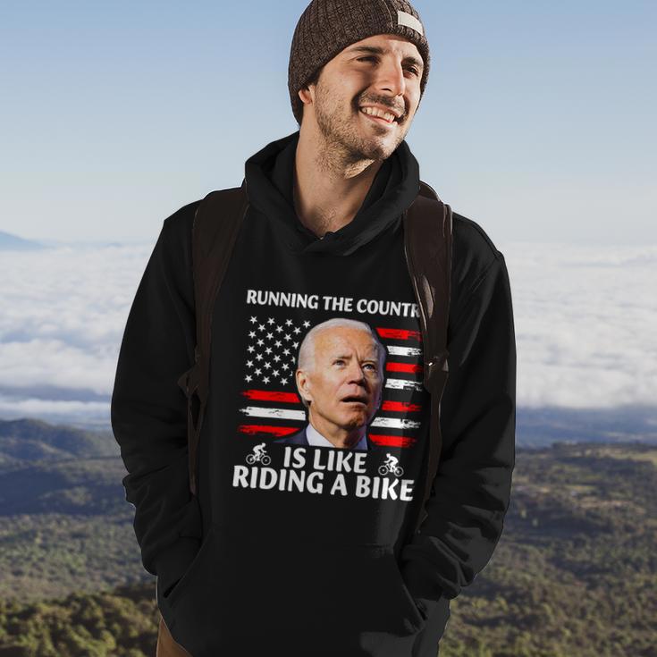 Joe Biden Falling Off Bike Running The Country Is Like Riding A Bike V3 Hoodie Lifestyle