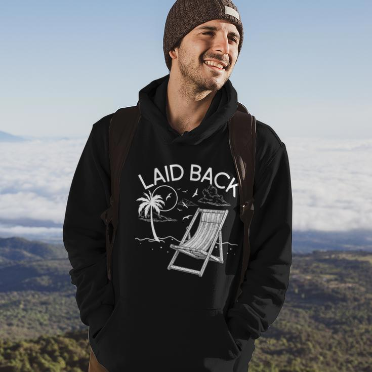 Laid Back Beach Vacation Time Hoodie Lifestyle