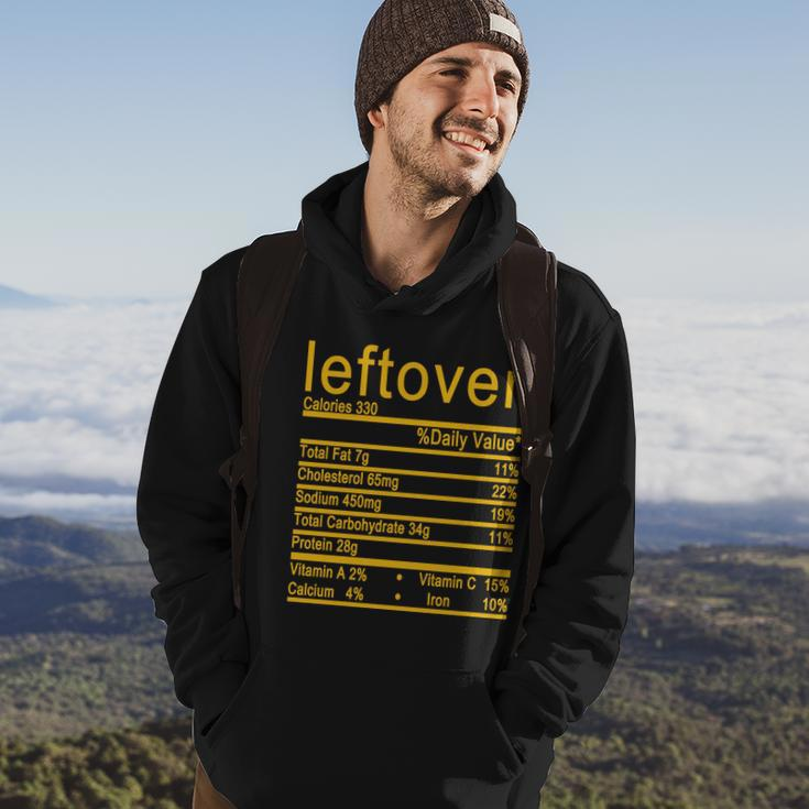 Leftover Nutrition Facts Label Hoodie Lifestyle
