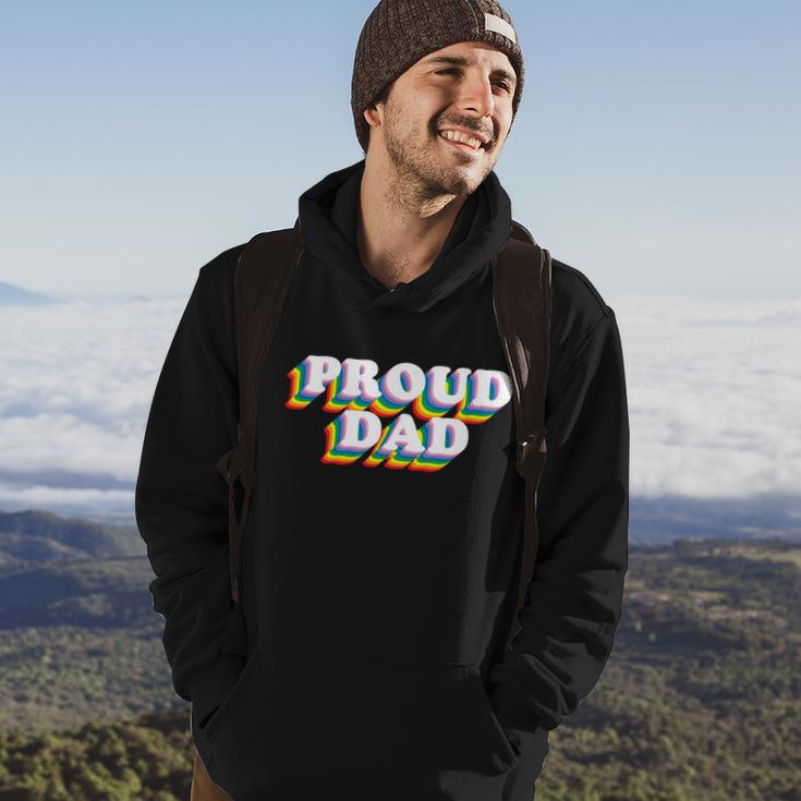 Lgbt Proud Dad Fathers Day Gift Hoodie Lifestyle