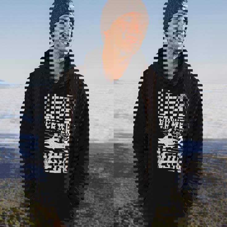 Live Every Week Like Its Shark Week 2 Men Hoodie Lifestyle