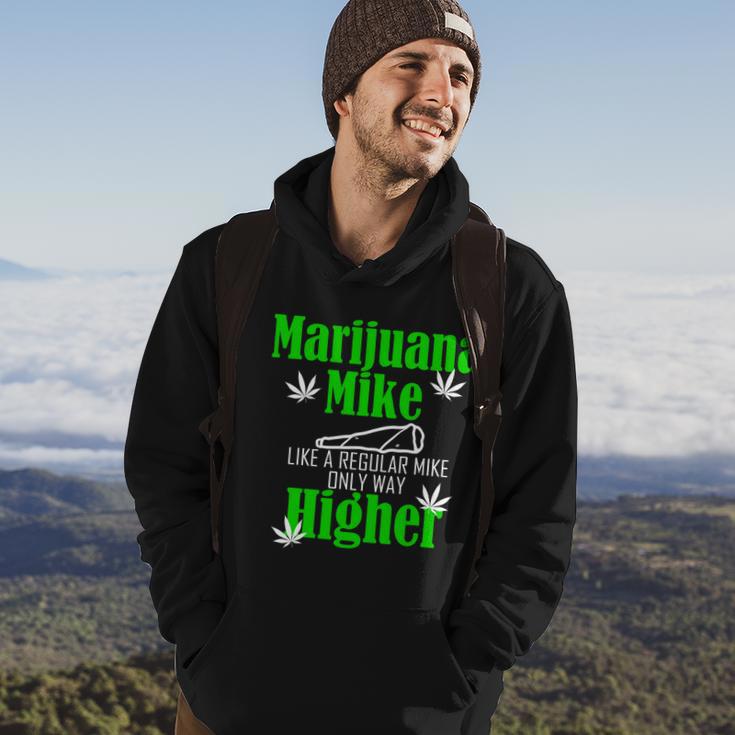 Marijuana Mike Funny Weed 420 Cannabis Hoodie Lifestyle