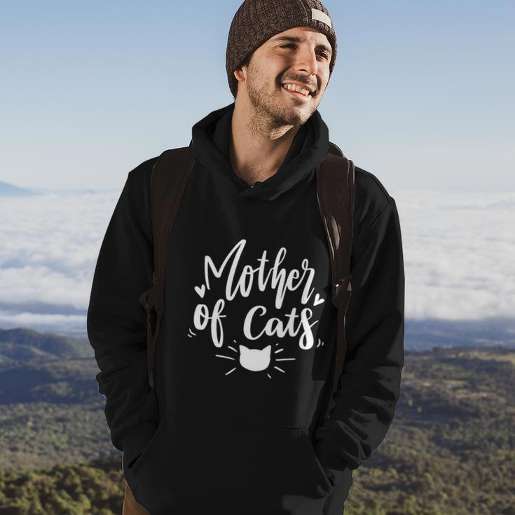 Mother Of Cats Cat Lover Cat Day Hoodie Lifestyle