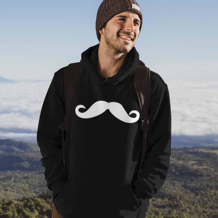 Mustache Logo Hoodie Lifestyle