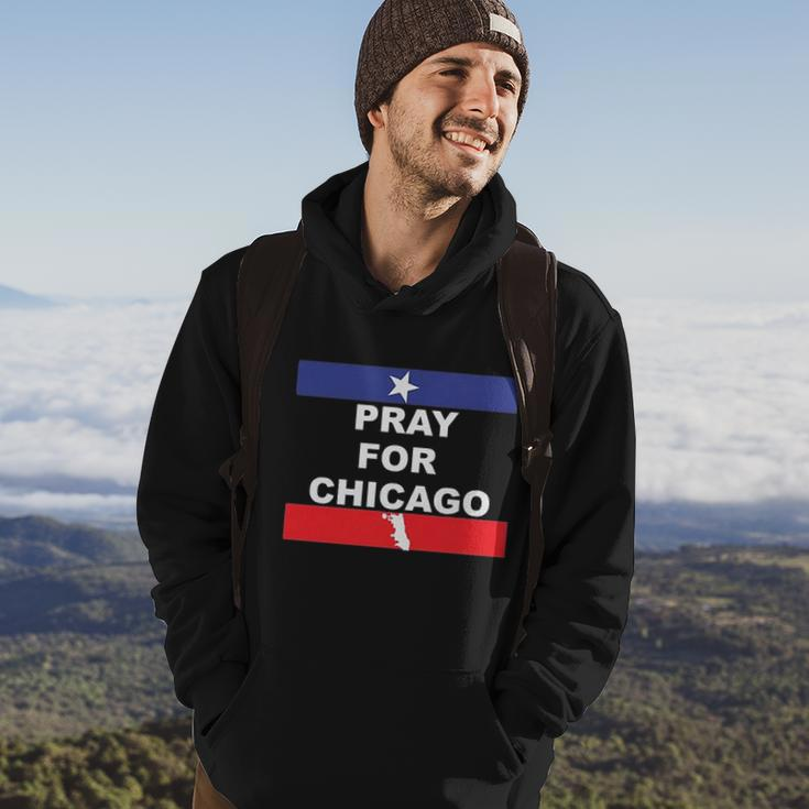 Nice Pray For Chicago Chicao Shooting Hoodie Lifestyle