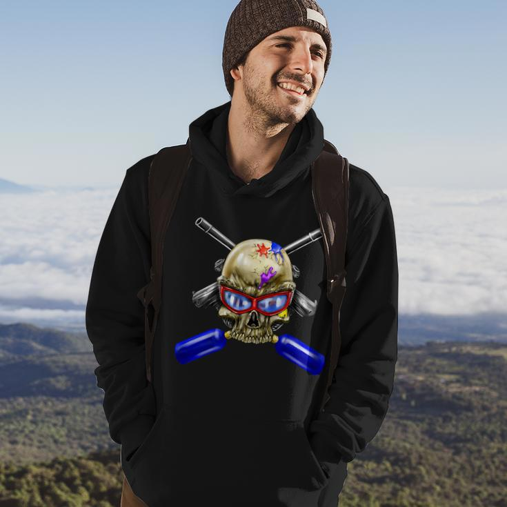 Paintball Skull Hoodie Lifestyle