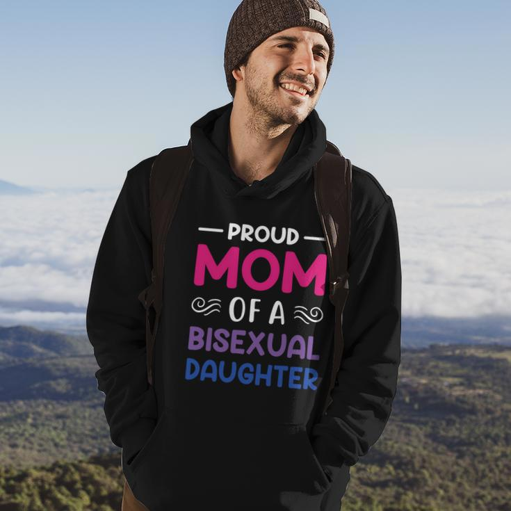 Proud Mom Of A Bisexual Daughter Lgbtq Pride Mothers Day Gift Hoodie Lifestyle