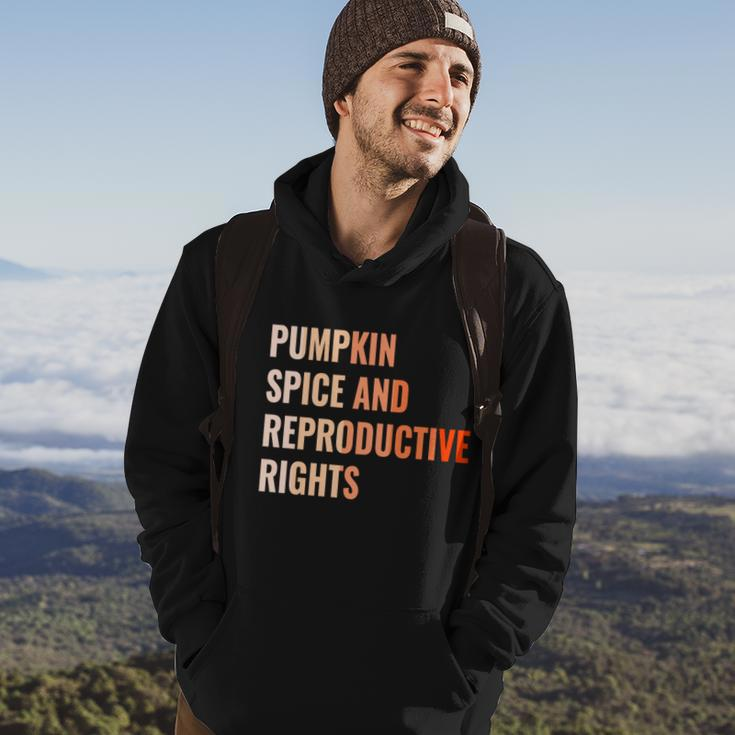 Pumpkin Spice Reproductive Rights Funny Gift Feminist Pro Choice Gift Hoodie Lifestyle