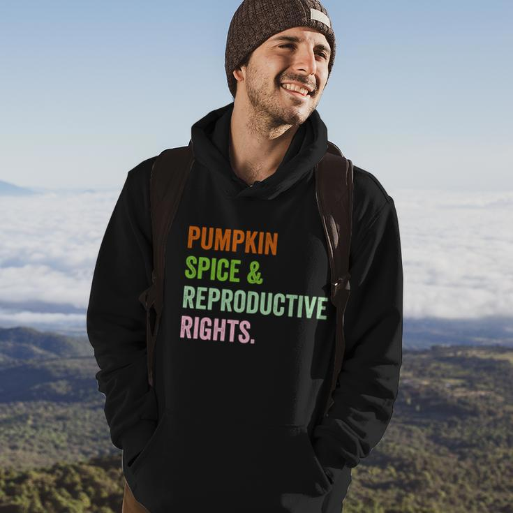 Pumpkin Spice Reproductive Rights Pro Choice Feminist Rights Gift V3 Hoodie Lifestyle