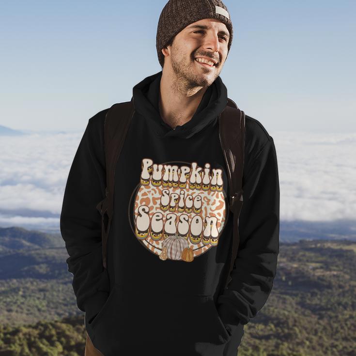 Pumpkin Spice Season Thanksgiving Quote V2 Hoodie Lifestyle