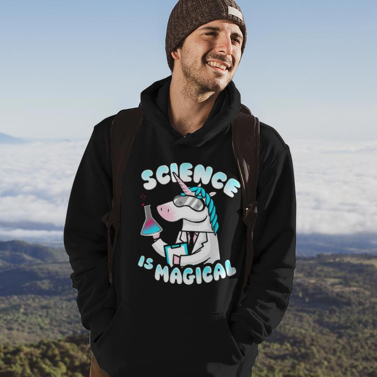 Science Is Magical Lab Unicorn Funny Hoodie Lifestyle