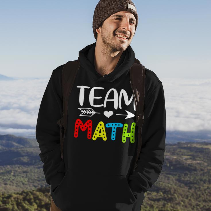 Team Math- Math Teacher Back To School Hoodie Lifestyle