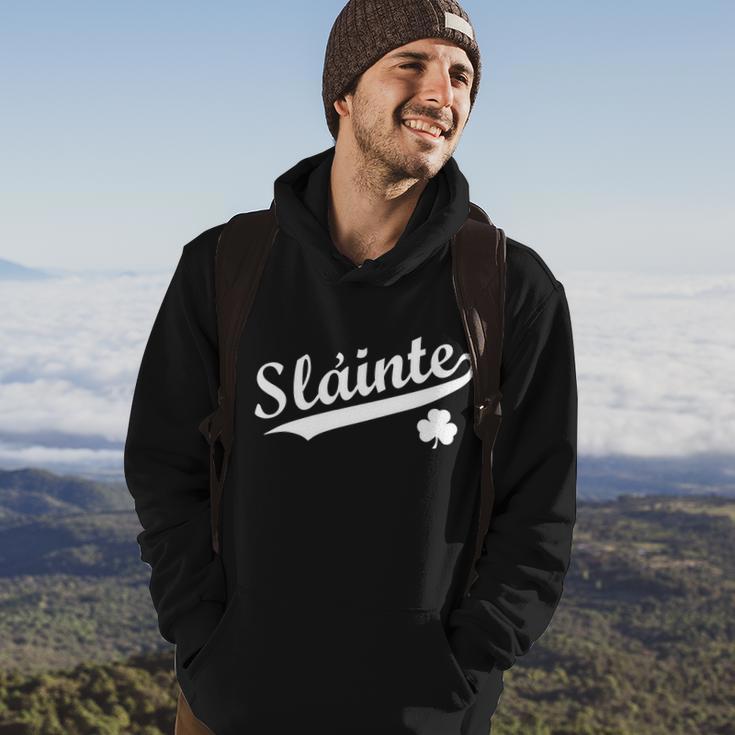 Team Slainte Irish Clover St Patricks Day Hoodie Lifestyle