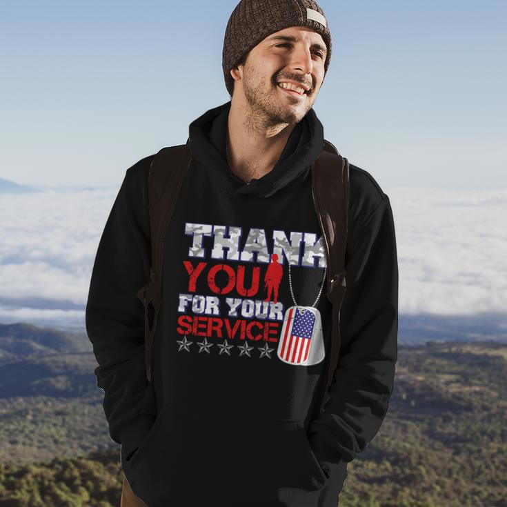 Thank You For Your Service Veterans Day Hoodie Lifestyle
