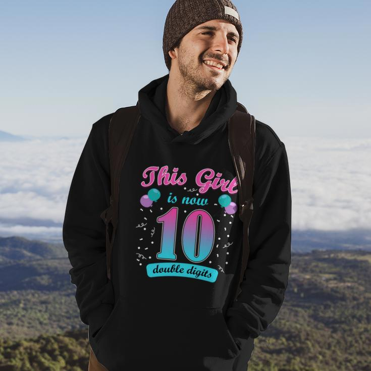 This Girl Is Now 10 Double Digits Gift Hoodie Lifestyle