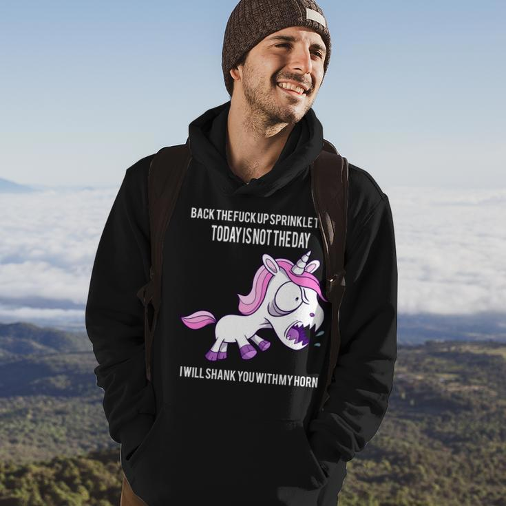 Today Is Not The Day Shank You Unicorn Horn Tshirt Hoodie Lifestyle