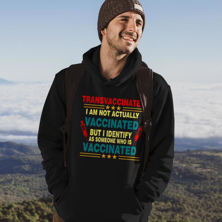 Transvaccinated Tshirt Hoodie Lifestyle