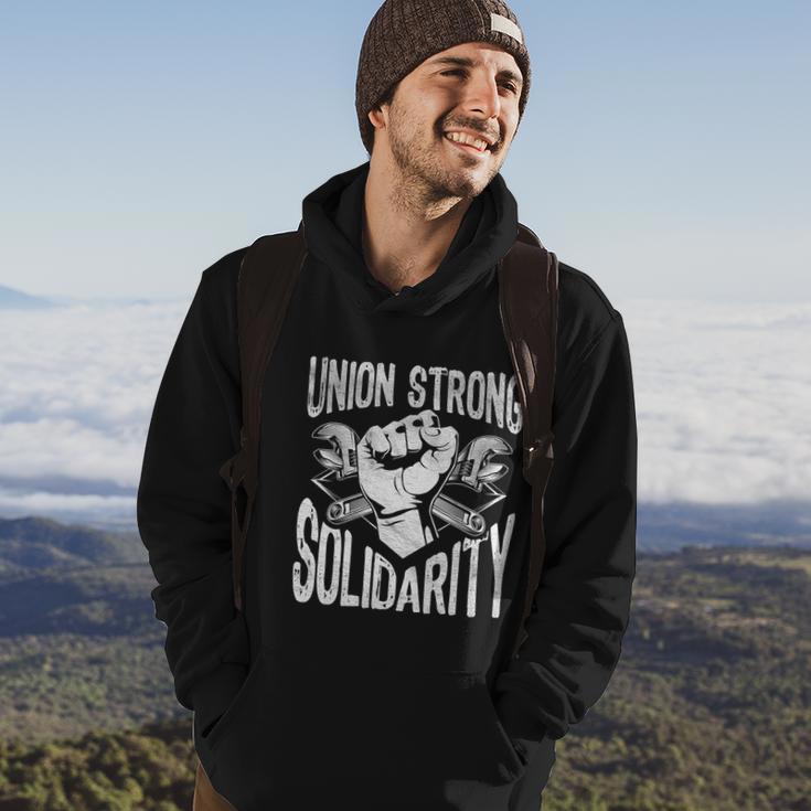 Union Strong Solidarity Labor Day Worker Proud Laborer Gift V2 Hoodie Lifestyle