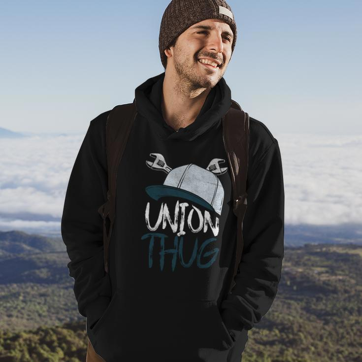 Union Thug Labor Day Skilled Union Laborer Worker Gift Hoodie Lifestyle
