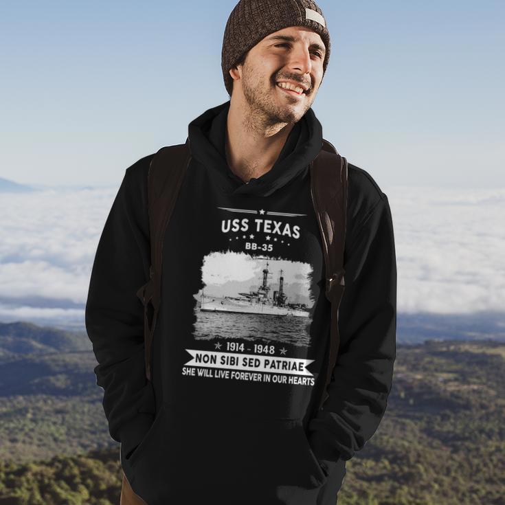 Uss Texas Bb 35 Battleship Hoodie Lifestyle