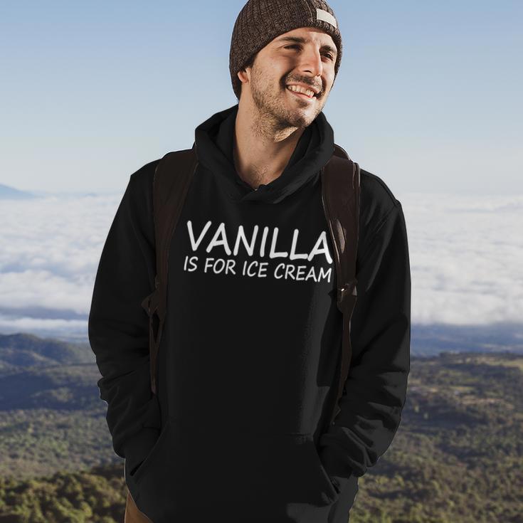 Vanilla Is For Ice Cream Hoodie Lifestyle