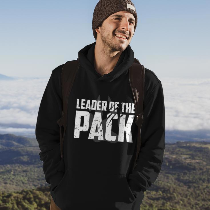 Wolf Pack Gift Design Leader Of The Pack Paw Print Design Meaningful Gift Hoodie Lifestyle