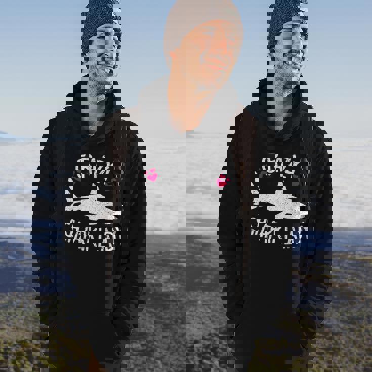 Womens Shark Lady Week Of The Shark Wife Gift Men Hoodie Lifestyle