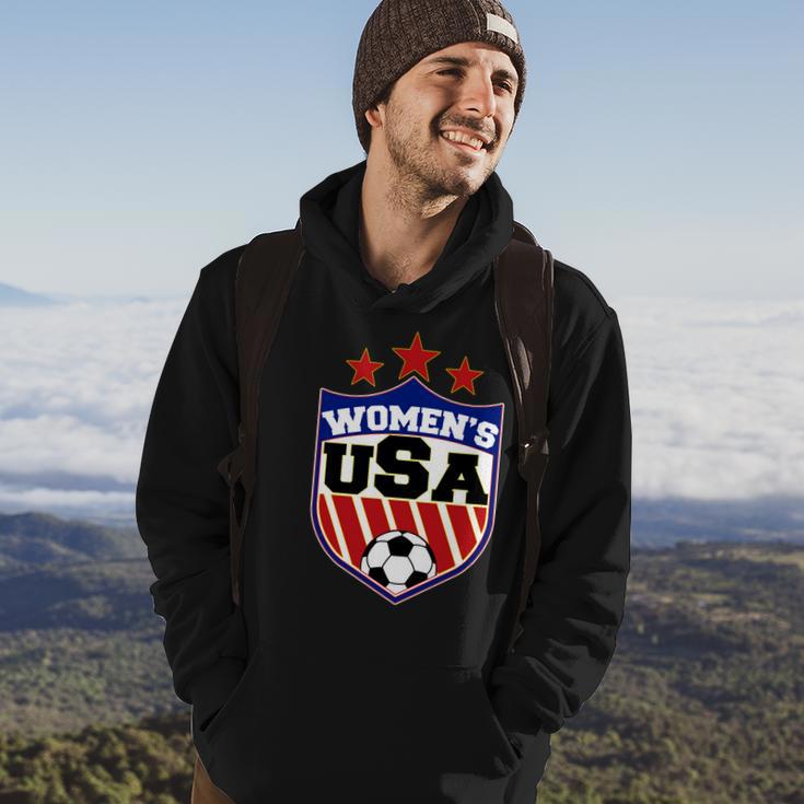 Womens Soccer Usa Emblem Hoodie Lifestyle