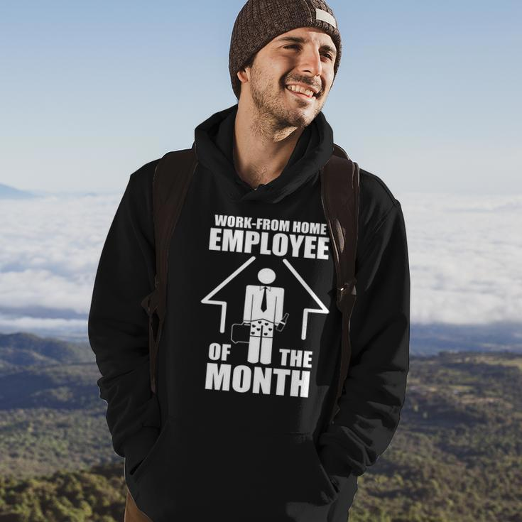 Work From Home Employee Of The Month V2 Hoodie Lifestyle