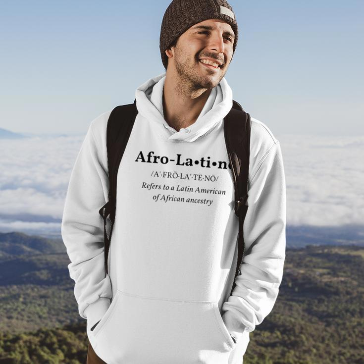 Afro Latino Dictionary Style Definition Tee Hoodie Lifestyle
