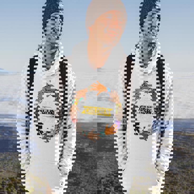 Protect Children Not Guns Wear Orange Day Gun Control NowWe Wear Orange Stop Guns Violence Graphic Design Printed Casual Daily Basic Men Hoodie Lifestyle