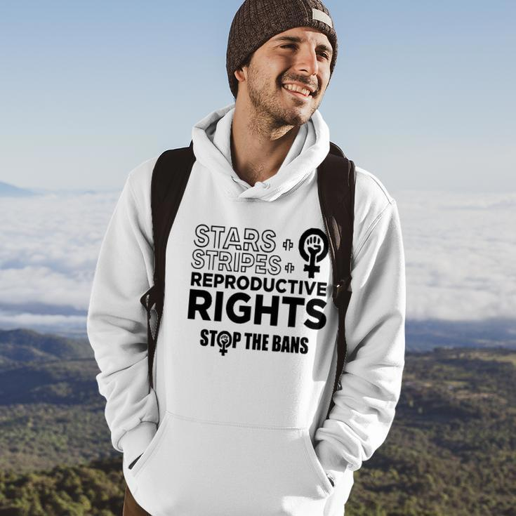 Stars Stripes Reproductive Rights Racerback Feminist Pro Choice My Body My Choice Hoodie Lifestyle