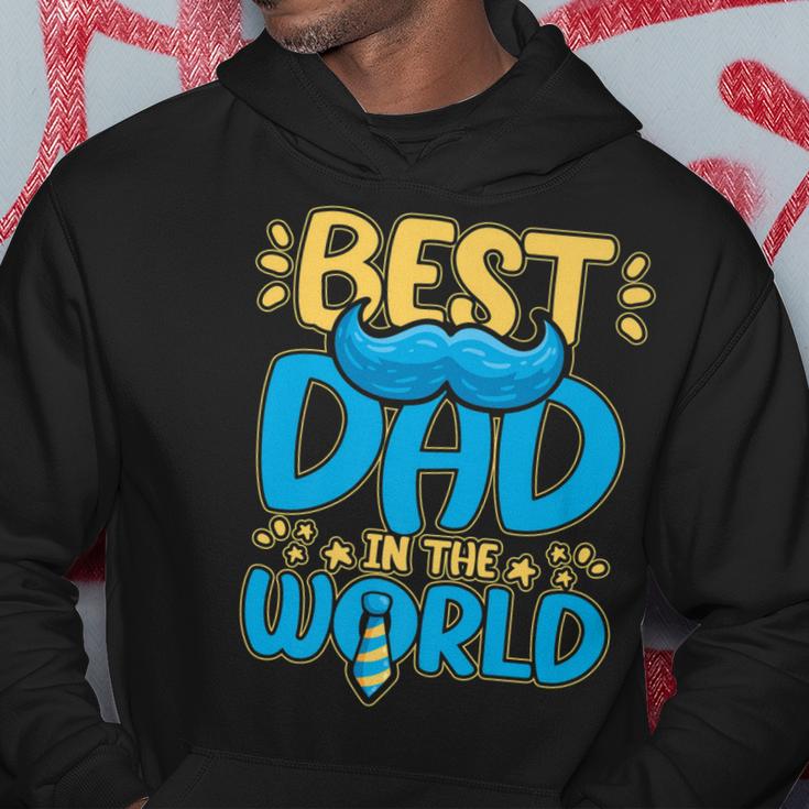 Mens Best Dad In The World For A Dad   Hoodie