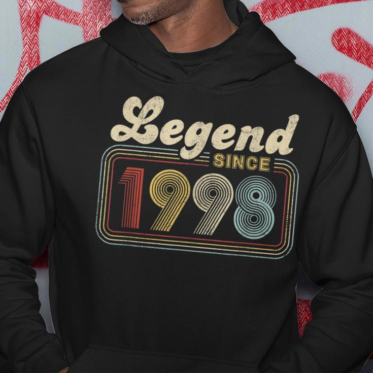 24 Years Old 24Th Birthday Decoration Legend Since 1998 Hoodie Funny Gifts