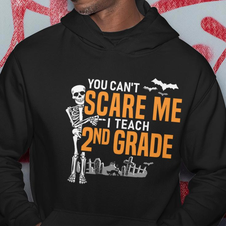 2Nd Grade Teacher Halloween Cool Gift You Cant Scare Me Gift Hoodie Unique Gifts